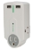 3-Outlet Surge Protector with Dual-USB 2.1Amp AC Charger with Folding Power Plug - PP-68PL-AC32MN-CMT