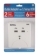 6-Outlets Wallmount Surge Protector with Dual-USB 3.1Amp Charger & Device Holders - PS-06UH