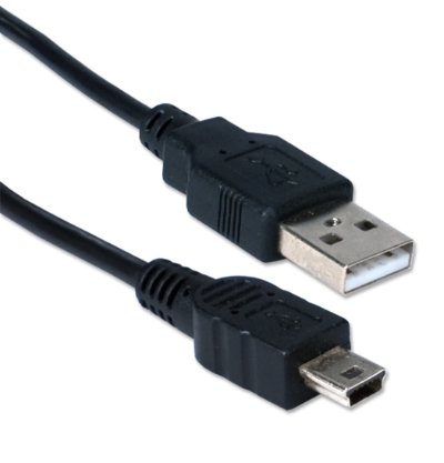 Cavo Mini USB 2.0 intrecciato, USB-A a cavo caricatore mini-b compatibile per Controller PS3, fotocamera digale, Dash Cam, sincronizzazione lettore MP3  44