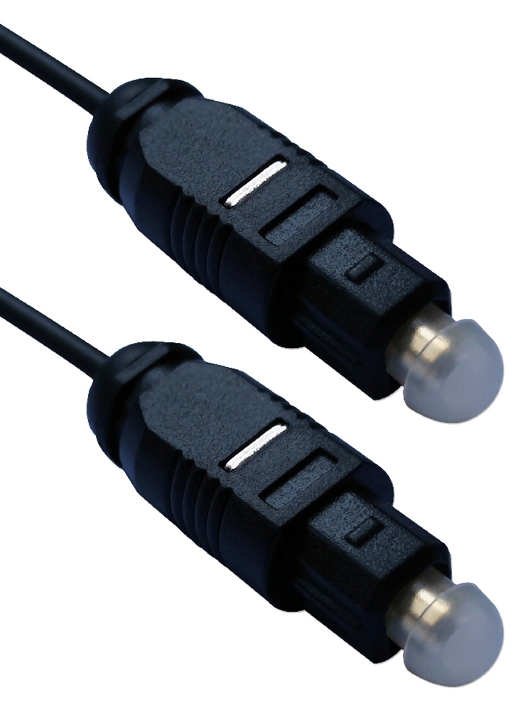 bewaker Rubber pizza FCT-25 - 25ft Toslink Digital/SPDIF Optical UltraThin Audio Cable