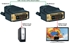 130ft Direct Plug DVI-D Digital Video CAT5/RJ45 Extender Kit - MDVI-C5