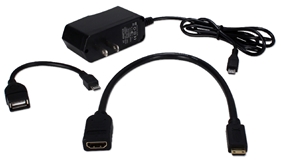 AC Power & Cable Adapter Kit Compatible with Raspberry Pi AR-K2 037229003918
