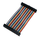 GPIO 4-Inch Ribbon Cable for Raspberry Pi Zero/Zero W/A+/B+/Pi 2/Pi 3 with 40pins ARGPF-04 037229003802