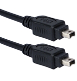 10ft IEEE1394 FireWire/i.Link 4Pin to 4Pin A/V Black Cable CC1394C-10 037229139488 Cable, IEEE1394 FireWire/i.Link for Audio/Video, 4 to 4 Pins, 10ft 163444 PY7694 CC1394C10 CC1394C-10 cables feet foot  2339 