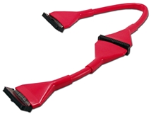 18 Inches 3.5 Inches Floppy Dual Drives Red Round Internal Bulk Cable CC2205R-RDB 037229111842 Cable, Premium Round Internal Dual 3.5" Floppy Drive, Red, 18", Bulk CC2205RRDB CC2205R-RDB  cables    2414