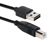 6ft Reversible USB A to USB B Black Cable CC2209R-06 037229230819