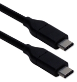 1-Meter USB-C to USB-C 3.1 10Gbps 60-Watts Sync & Power Cable CC2230A-1M 037229230635 Black 448260 , USB-C, USB C