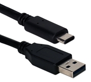 1-Meter USB-C to USB-A 2.0 Sync & Charger Cable CC2231B-1M 037229230932 Black USB-C, USB C, USB-A, USB A