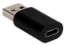 USB 3.1 Male to USB-C Female 5Gbps Compact Conversion Adaptor CC2231FMA 037229230253 Black