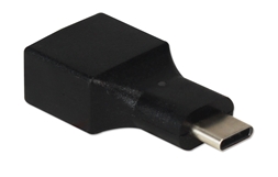 USB-C Male to USB-A Female USB 3.1 Adaptor CC2231MFA 037229230970 Black 513606 USB-C, USB-A