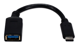 USB-C Male to USB-A Female 3.1 5Gbps 60-Watts Conversion Adaptor CC2231MF 037229230499 Black 448231 USB-C, USB C