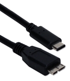 1-Meter USB-C to Micro-USB 3.2 Gen 1 5Gbps 3Amp Sync & Charger Cable CC2233-1M 037229230536 Black microcenter 448234 Matthews Pending, USB-C, USB C