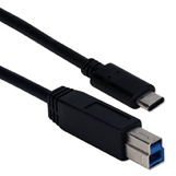 1-Meter USB-C to USB-B 3.0 5Gbps 3Amp Data Cable CC2236-1M 037229230598 Black 448238 USB-C, USB C