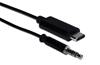 6ft USB-C Male to 3.5mm Male Audio Active Adapter Cable CC2237-06 037229229172 Black 906313, USB-C, USB C