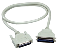 15ft Parallel IEEE1284 Compatible Bi-directional Printer Cable CC308-15 037229308150 Cable, IEEE1284 Compatible, Parallel Printer, DB25M/Cen36M, 15ft CC404D-15  133140 CC30815 CC308-15 cables feet foot  2543 