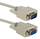 10ft DB9 Male to Female Extension Cable for Serial/Mono/Multisync with Interchangeable Mounting CC317-10 037229317107 Cable, Straight Thru, EGA/CGA Monochrome Video/Serial RS232 Applications or Extension, DB9M/F, 10ft, 28AWG, UL MC317-10M, CC317-10N, CC309  461574 KV6456 CC31710 CC317-10 cables feet foot  2564 
