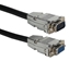 75ft Premium VGA HD15 Male to Female Tri-Shield Extension Black Cable - CC320B-75A