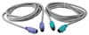 6ft PS/2 Male to Female Keyboard & Mouse Extension Cable with Color-coded Connectors CC321-06KM 037229821109 Cable Pack, Straight Thru, Keyboard/Mouse Extension with Color-Coded Connectors, Straight Type, PS/2, (2) Mini6M/F, 6ft, 26AWG CC321-06KS + CC321-06MS  899112 CC32106KM CC321-06KM cables feet foot  2614 