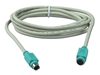 6ft PS/2 Male to Female Mouse Extension Cable with Green Connectors CC321-06MS 037229821086 Cable, Straight Thru, Mouse Extension with Color-Coded Connector (Green) - Straight Type, PS/2, Mini6M/F, 6ft, 26AWG CC321-06S, CC321-06KM  133272 CC32106MS CC321-06MS cables feet foot  2616 