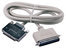 10ft UltraSCSI/LVD HPDB68 (MicroD68) Male to Cen50 Male Premium External Cable CC367D-10 037229467109 Cable, UltraSCSI/LVD SCSI III to SCSI I, HPDB68M/Cen50M, 10ft (Thumbscrews Type) 135814 CC367D10 CC367D-10 cables feet foot  2661 