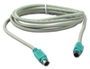 6ft Mini6 Male to Male PS/2 Mouse Cable with Green Connectors CC389-06MS 037229389081 Cable, Straight Thru, Mouse wth Color-Code Connector (Green) - Straight Type, PS/2, Mini6M/M, 6ft, 26AWG CC389-06S  243055 CC38906MS CC389-06MS cables feet foot  2743 