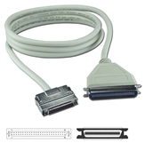 2ft SCSI HPDB50 (MicroD50) Male to Cen50 Male Premium External Cable CC394D-02 037229494020 Cable, SCSI II to Cen50 SCSI, HPDB50M/Cen50M, 25 Twisted Pairs, 2ft (Clip Type) CC394D02 CC394D-02  cables feet foot   2755
