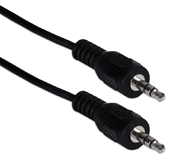 30ft 3.5mm Mini-Stereo Male to Male Speaker Cable CC400M-30-BB 037229008258 Cable, Multimedia, Speaker - 3.5mm Mini-Stereo M/M, 30ft EJ110-0030    CC400M30BB CC400M-30-BB  cables feet foot   2791