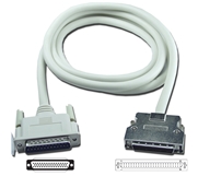 10ft SCSI HPDB50 (MicroD50) Male to DB25 Male Premium External Cable CC534D-10 037229634105 Cable, PC/Mac to SCSI II, Premium, DB25M/HPDB50M, 19 Twisted Pair, 10ft (Adaptec Model 200) 136796 CC534D10 CC534D-10 cables feet foot  2856 