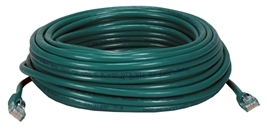 10ft CAT5 Flexible Snagless Green Patch Cord 