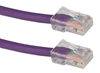 3ft 350MHz CAT5e Flexible Purple Patch Cord CC712E-03PR 037229716061 Cable, CAT5E Ethernet RJ45 Category 5E 350MHz Flexible/Stranded, Network Hub/DSL/CableModem/LAN Patch Cord, Assembled, Purple, 3ft 504506 CC712E03PR CC712E-003PR cables feet foot  3020 