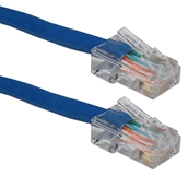 100ft 350MHz CAT5e Flexible Blue Patch Cord CC712E-100BL 037229716122 Cable, CAT5E Ethernet RJ45 Category 5E 350MHz Flexible/Stranded, Network Hub/DSL/CableModem/LAN Patch Cord, Assembled, Blue, 100ft 506121 CC712E100BL CC712E-100BL cables feet foot  3032 