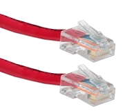 14ft 350MHz CAT5e Flexible Red Patch Cord CC712E-14RD 037229716351 Cable, CAT5E Ethernet RJ45 Category 5E 350MHz Flexible/Stranded, Network Hub/DSL/CableModem/LAN Patch Cord, Assembled, Red, 14ft CC712E14RD CC712E-014RD cables feet foot  3049 