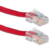 50ft 350MHz CAT5e Flexible Red Patch Cord CC712E-50RD 037229716528 Cable, CAT5E Ethernet RJ45 Category 5E 350MHz Flexible/Stranded, Network Hub/DSL/CableModem/LAN Patch Cord, Assembled, Red, 50ft CC712E50RD CC712E-050RD cables feet foot  3063 