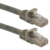 25ft CAT6A 10Gigabit Ethernet Gray Patch Cord CC715A-25GY