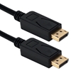 10ft DisplayPort Digital A/V UltraHD 4K Black Cable with Latches DP-10 037229491920 Cable, DisplayPort v1.1 Compliant, Digital Audio/Video with DHCP, 10ft VD-11010 781682 RC3214 DP10 DP-10 cables feet foot  3277 