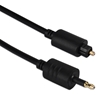6ft Toslink to MiniToslink Digital/SPDIF Optical Audio Cable FCTKM-06 037229488555 Toslink to Mini-Toslink Digital/SPDIF Optical Audio Fiber Cable, Multi-channel Surround Sound, 6ft 736389 PY7718 FCTKM06 FCTKM-06 cables feet foot  3330 
