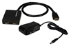 1x2 2Port HDMI HDTV/HDCP 720p/1080p Splitter/Distribution Amplifier Kit HD-12CK