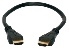 0.5-Meter High Speed HDMI UltraHD 4K with Ethernet Cable HDG-05MC 037229004229 Cable, FullHD HDMI 1.3b C2 720p/1080p/1440p 24/48/50/60/120Hz Certified, PC/HDTV Digital Audio & Video for Flat Panel & Projector, HDMI M/M Gold, 1.6ft, 30AWG HDMIG-05MC  898304 HDG05MC HDG-0005MC cables feet foot  2014 