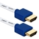 10ft High Speed HDMI UltraHD 4K with Ethernet Thin Flexible Cable - HDT-10FB