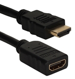 1-Meter High Speed HDMI UltraHD 4K Extension Cable HDXG-1M 037229004328 Cable, HDMI High Performance Single Link Extension for Flat Panel Video/Projector/HDTV, HDMI M/F, 1M (3.3ft), 32AWG HDMIXG-1M  838482 HDXG1M HDXG-1M cables feet foot  2027 
