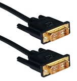 1-Meter Ultra High Performance DVI Male to Male HDTV/Digital Flat Panel Gold Cable HSDVIG-1M 037229490206 Cable, DVI-D High Performance Single Link for Flat Panel Video/Projector/HDTV, DVI M/M, 1M (3.28ft), 30AWG 635276 HSDVIG1M HSDVIG-01M cables feet foot  3460 