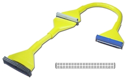 18 Inches IDE ATA/133 Dual Drives Yellow Round Internal Bulk Cable IDEU-2AYWB 037229111385 Cable, Premium Ultra IDE/EIDE/PATA ATA33/66/100/133 Round Internal w/80 Wires, 2 Drives, Yellow, 18", Bulk IDEU2AYWB IDEU-2AYWB  cables    3544