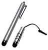 Q-Stick Capacitive Touch Stylus & Mini-Stylus Combo for Tablets & Smartphones IS2C-SV 037229000856 Q-Stick Stylus and Mini-Stylus combo pack capacitive touch for iPhone/iPod/iPad2 and HTC/BlackBerry Storm cell/smart phones, Silver 266841 KV7022 IS2CSV IS2C-SV   2075 