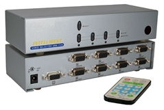 8x1 250MHz 8Port VGA Video Share Switch with Remote Control MSV108RC 037229006339 Video Selector with Built-in Booster and Remove Control, Up to 8 Video, 250MHz Supports VGA/SVGA/Multisync and Up to 1920x1440, HD15 Connections VRM-718 TB7314 MSV108RC MSV108RC   3626 
