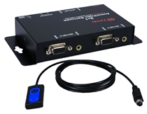 2x1 250MHz 2Port VGA Video/Audio Share Switch with Remote Control Cable MSV21A 037229007183 Video/Audio 2x1 Share Switcher with Remote, Built-in Booster, 250MHz, Supports VGA/SVGA/XGA/UXGA, HD15F MSV102A VRM-12A KV6437 MSV21A MSV21A   3631 
