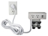 Adjustable Deskmount Dual-Power Outlets with Dual-USB 3.5Amp Charger & 10ft Power Cord - P2P2U-10A