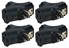 4-Pack 3-Outlets Space-Saver Grounded Power Outlet Splitter - PA-3P-4PK