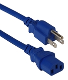 10ft 18AWG Computer Power Cord PC-10W1-01210-BU-CMT