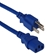 2ft 18AWG Computer Power Cord - PC-10W1-01202-BU-CMT
