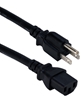 25ft 18AWG Computer Power Cord PC-10W1-01225-CMT
